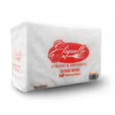 Etiquette Premium Quality 8.5" x 8.5" Beverage Napkins - White, 500 Count